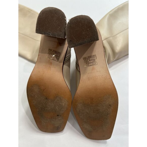 Alohas East Boots in Ivory Leather - Picture 12 of 12